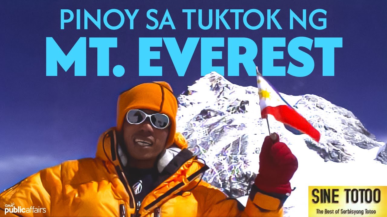 Pag-akyat ni Romi Garduce sa mapanganib na Mt. Everest | Sine Totoo