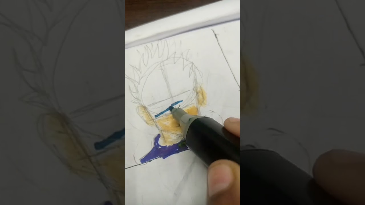 I draw first face of gojo in this challenge