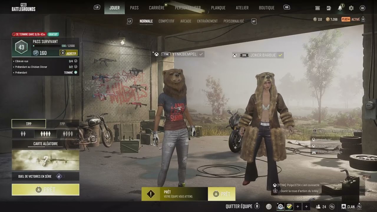6 ieme saison✨ match custom ERANGEL LOOTX3 FAST ZONE // follower vs sub rejoignez la brigade du ti