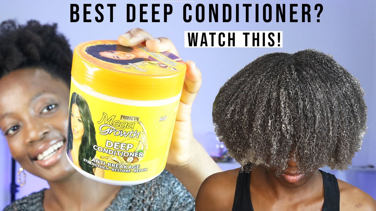 BEST DEEP CONDITIONER FOR NATURAL HAIR? MEGA GROWTH DEEP CONDITIONER REVIEW
