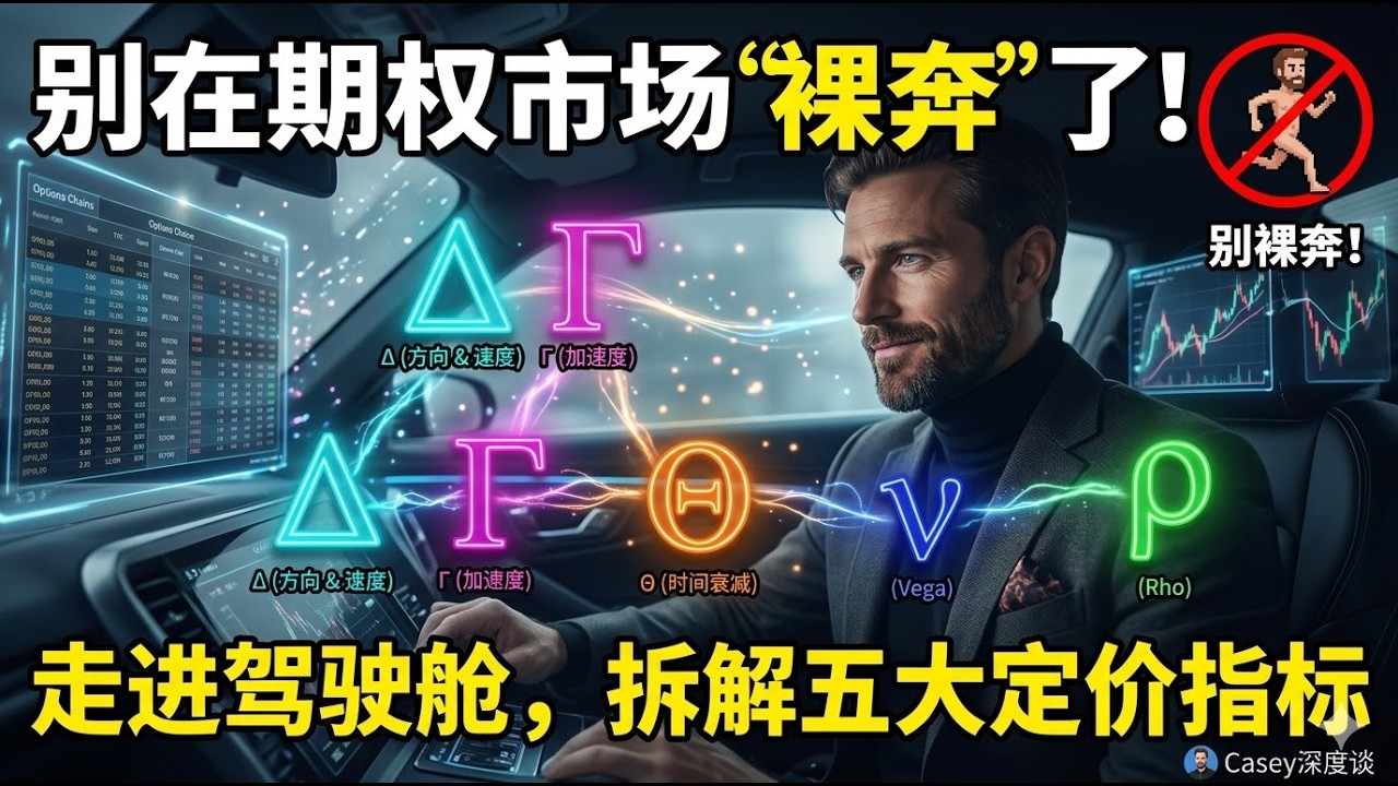 美股期权第二课：别在期权市场&ldquo;裸奔&rdquo;了！手把手带你进驾驶舱，拆解五大定价指标