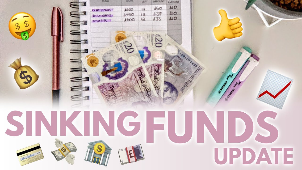 SINKING FUNDS SET UP | How to set up sinking funds In 2021 on a low income