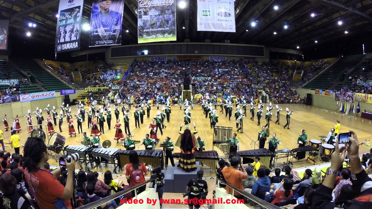 PSUMB Putri Santa Ursula Marching Brass , Grand Final GPMB 2014- Youtube
