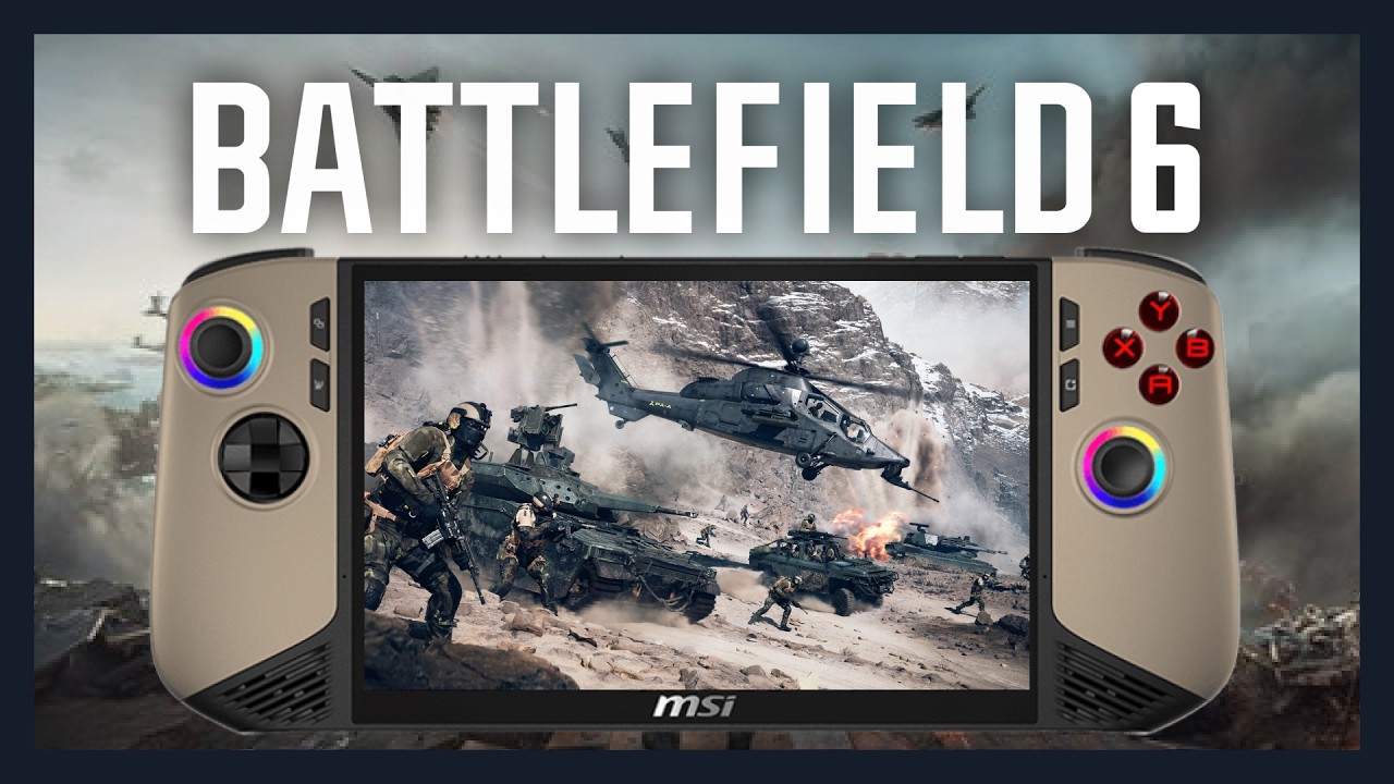 Battlefield 6 на MSI Claw — это действительно круто!
