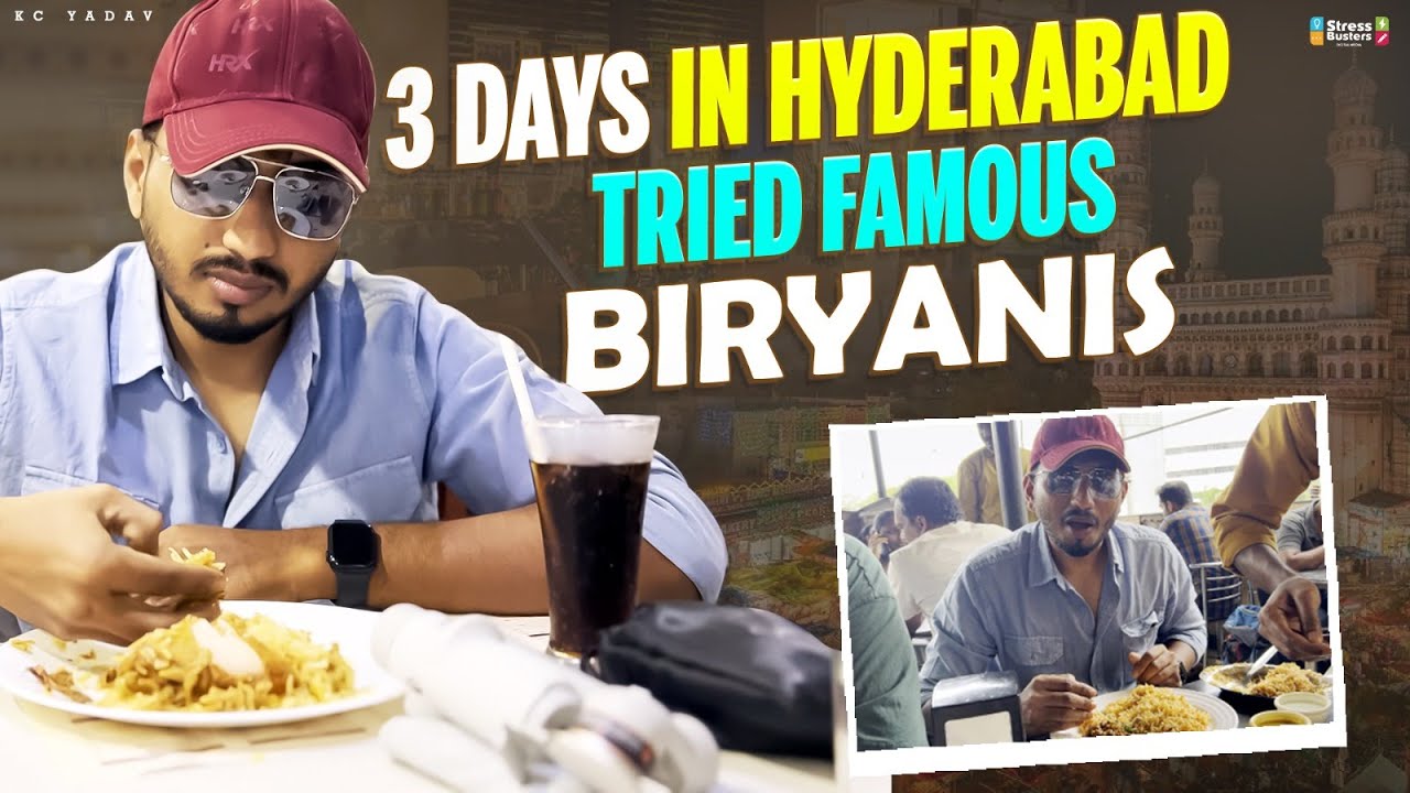3 Days in Hyderabad | Exploring the City's Famous Biryanis | @HashtagKC