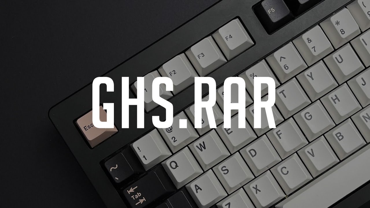 GHS.RAR w/ Tuned Alpaca Switches - Sound Test