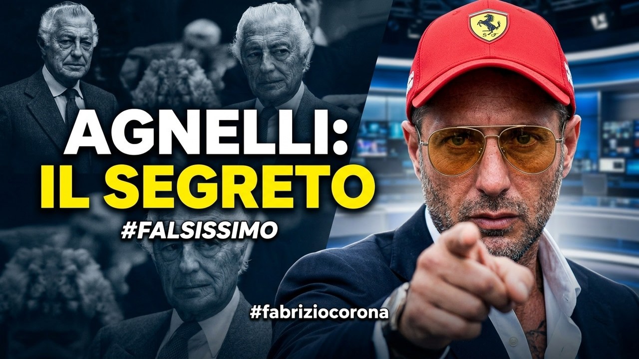 💡 FALSISSIMO: IL SEGRETO DELLA FAMIGLIA AGNELLI... #fabriziocorona