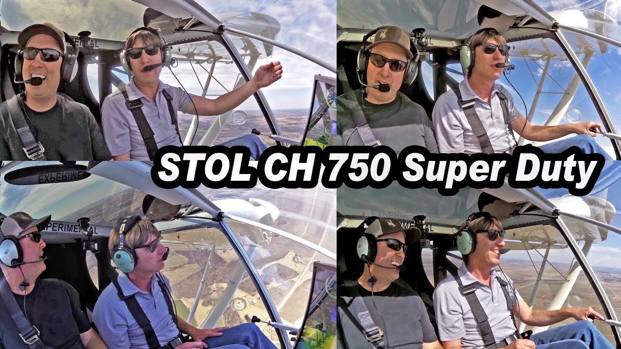 Flight Demo: Zenith STOL CH 750 Super Duty sport utility kit aircraft