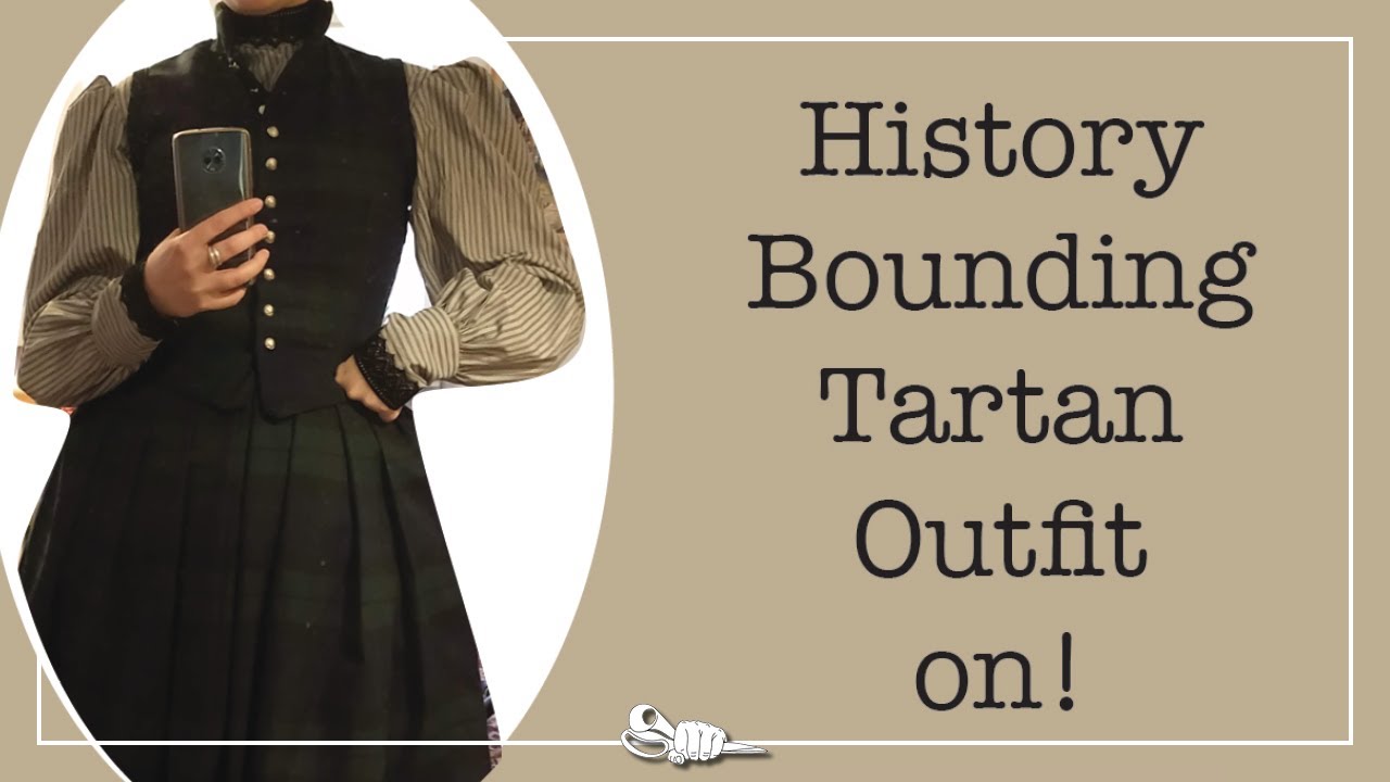 Tartan outfit on! - History bounding mix and match -