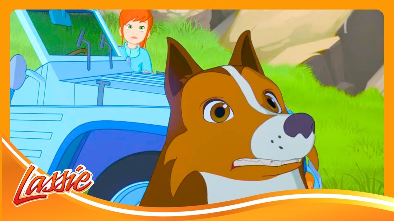 ❄️ Lassie Saves Everyone from a Glacier Collapse! | The New Adventures of Lassie | Cartoons For Kids