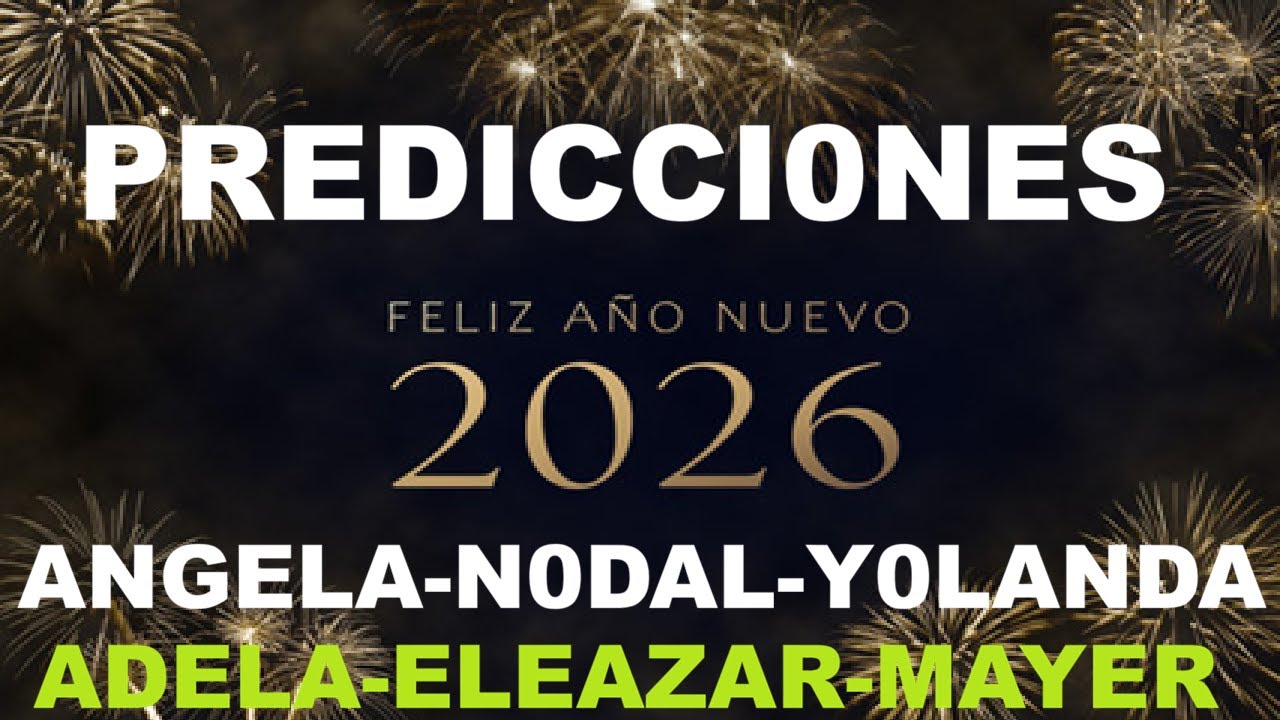 PREDICCIONES FAMOSO 2026 lo que viene en la farándula