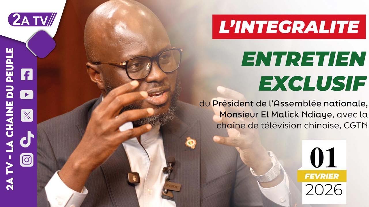 Intégralité  De l'Entretien Exclusif De El Malick Ndiaye ,Président de l'Assemblée Nationale