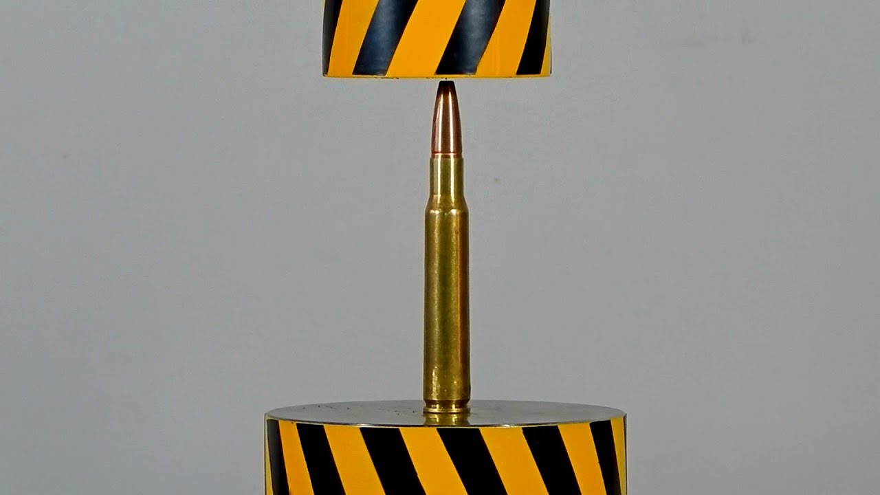 ГИДРАВЛИЧЕСКИЙ ПРЕСС ПРОТИВ ПАТРОНОВ продолжение