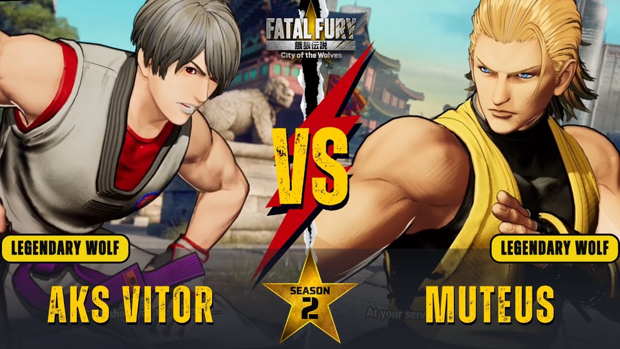 FF:CotW 🌟 AKS VITOR (Jae Hoon) vs MUTEUS (Andy)🌟Replay Match - FATAL FURY: City of the Wolves!