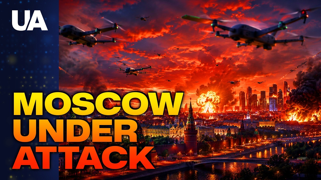 LIVE | DOZENS OF DRONES FLYING TOWARD MOSCOW: ALERTS, SMOKE AND EXPLOSIONS!