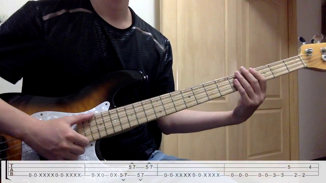 Bass slap教學-入門練習TAB譜 by 有聲音 part1