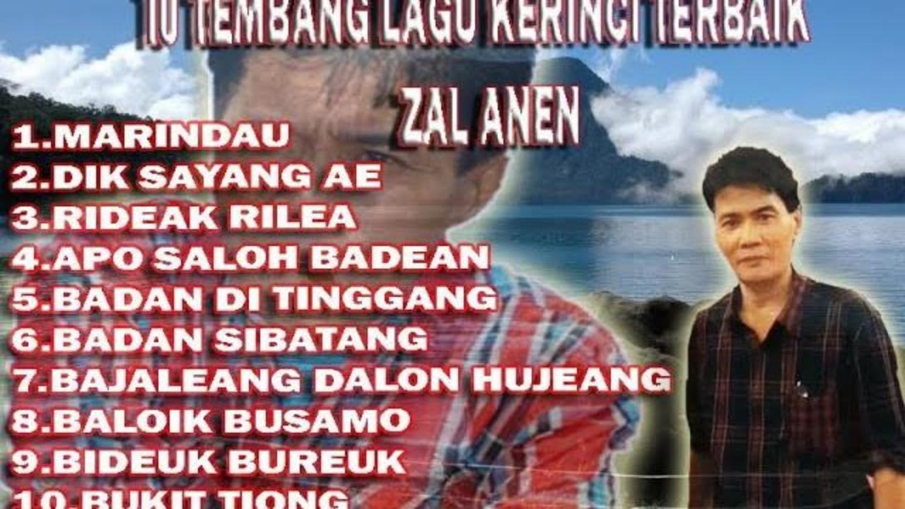 LAGU KERINCI | ZAL ANEN | LAGU TERBAIK KERINCI ZAL ANEN