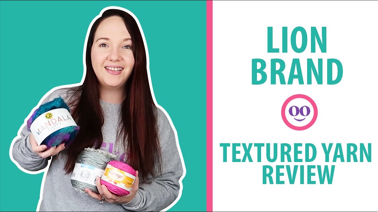 Reviewing Lion Brand's Textured Yarn!