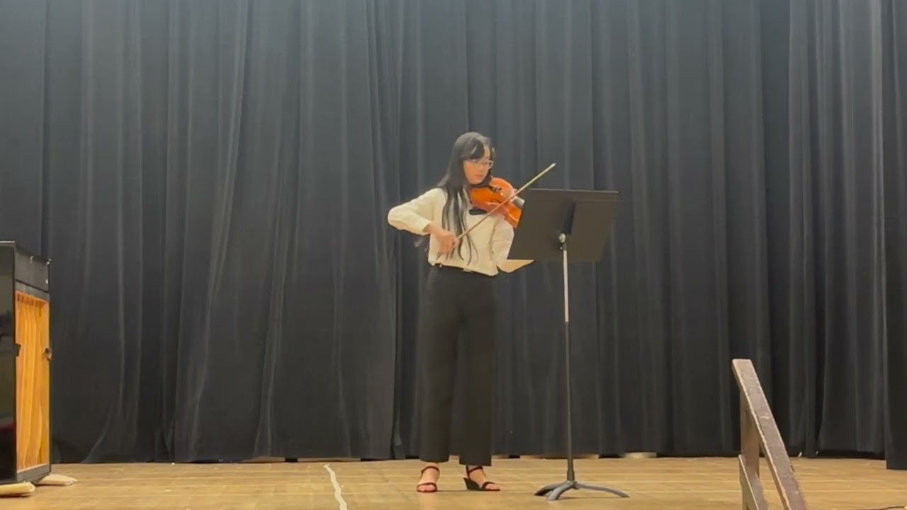 Dindakirana Rahardjo, violin- Partita No. 1 for Violin in B Minor, BWV 1002: VI. Double by J.S. Bach