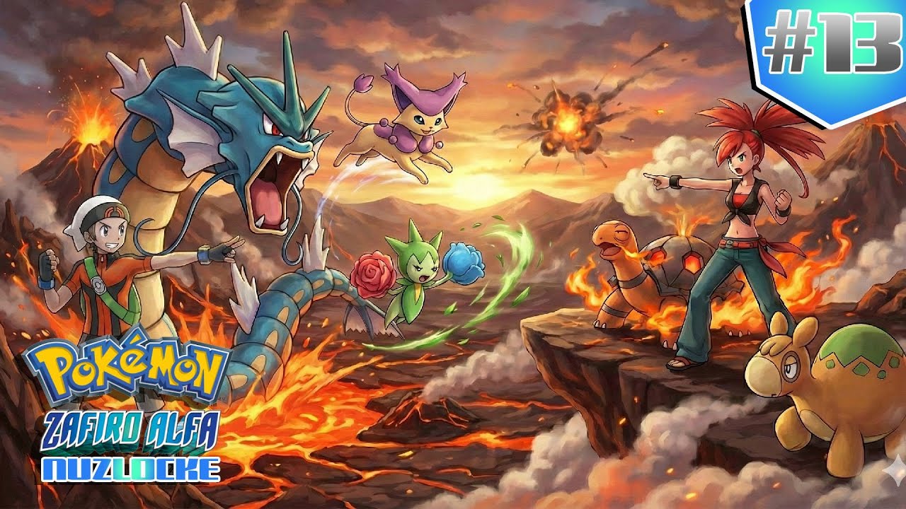 Zafiro Alfa Nuzlocke #13 | Nada mal con CANDELA pero Richi...