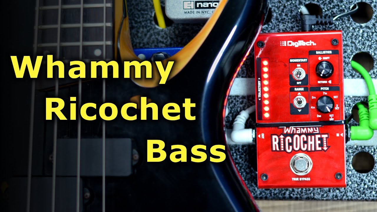 Pedal Whammy Ricochet no BAIXO #5 - OCT UP/OCT DOWN