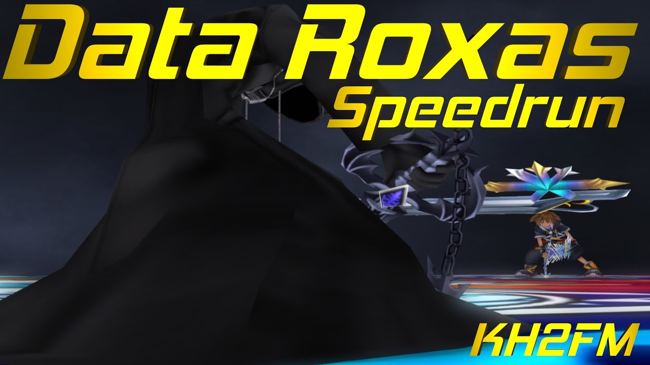KH2FM: Data Roxas Speedrun (Critical Mode, 0:53)