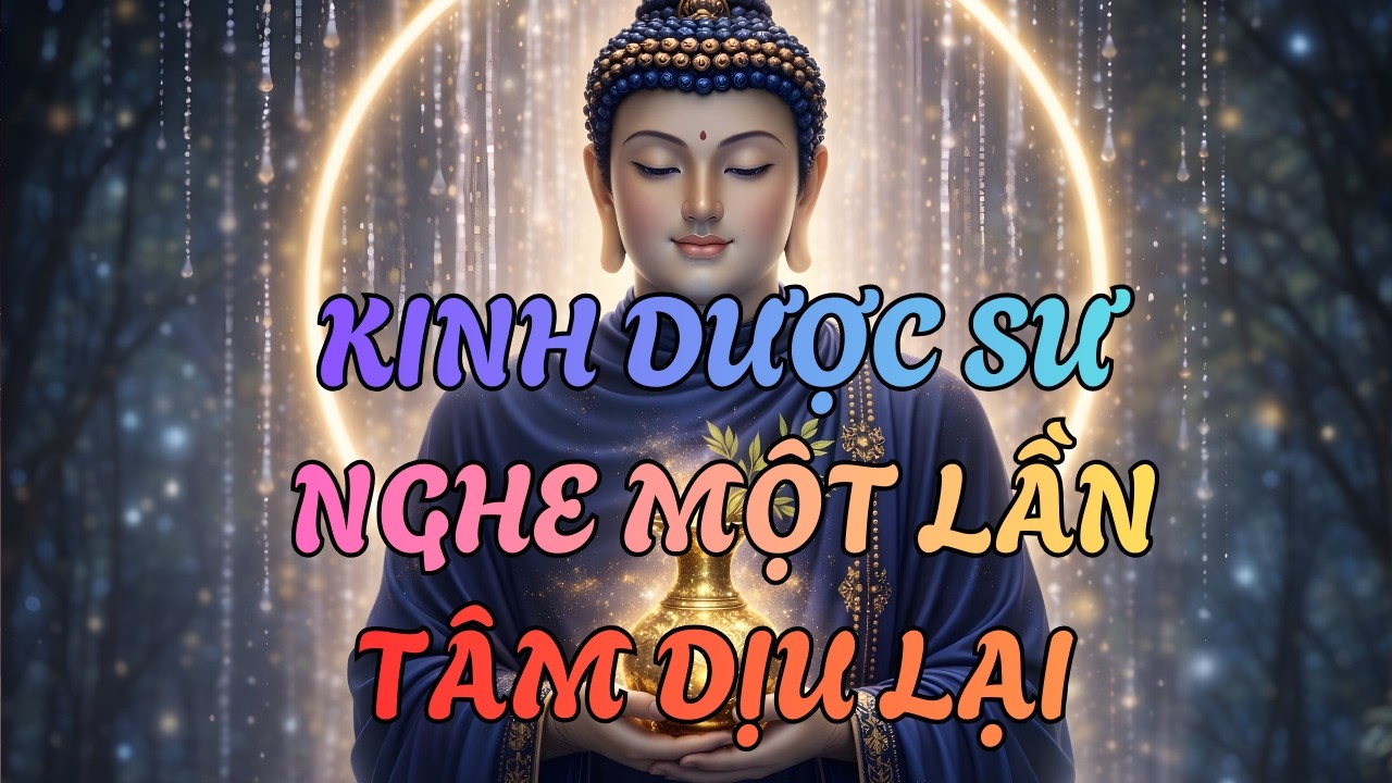 Nghe Kinh Dược Sư Trước Khi Ngủ | Dịu Tâm – Giảm Lo – Ngủ Sâu Cả Đêm