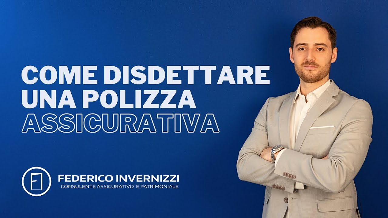 Come disdettare una polizza assicurativa