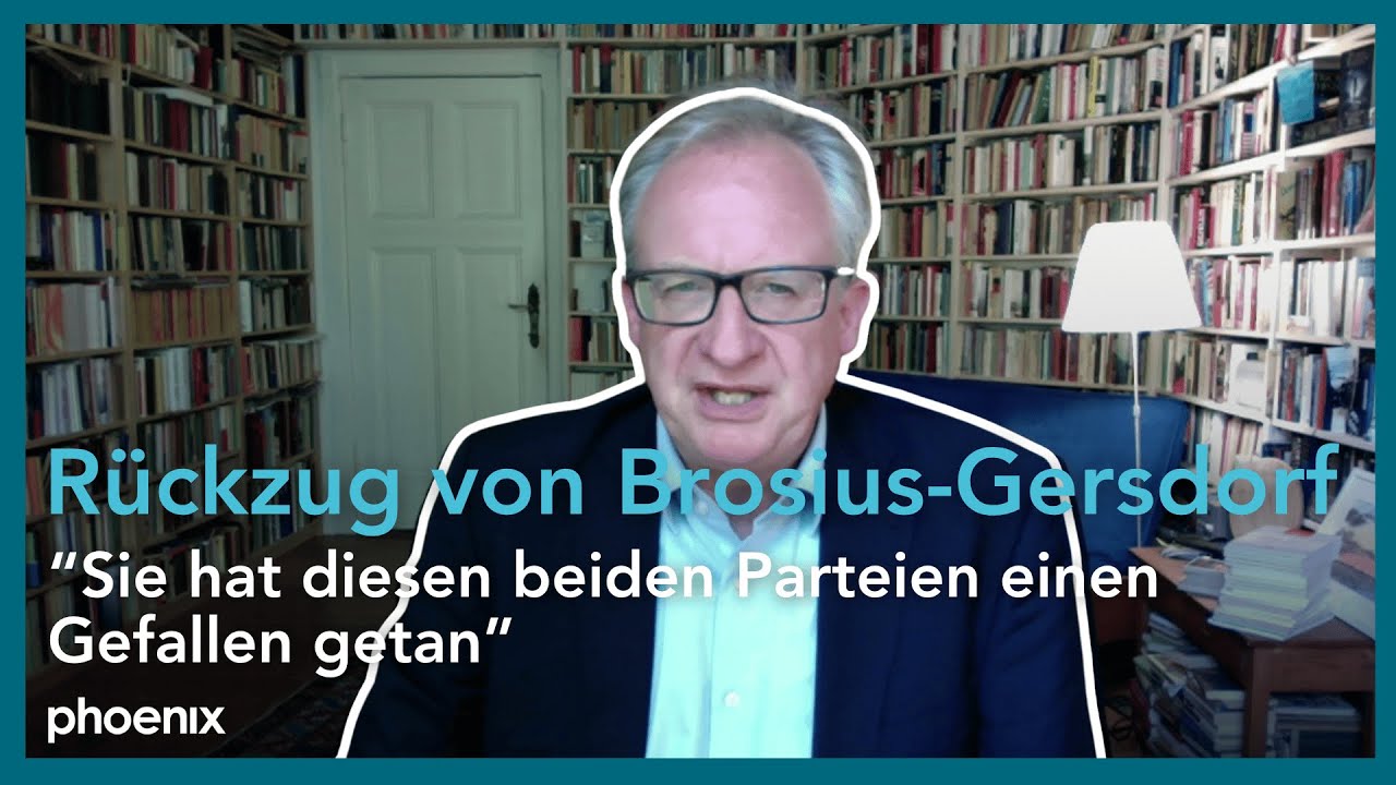 Reaktionen auf Rückzug von Brosius-Gersdorf: Publizist Albrecht von Lucke zu den Folgen