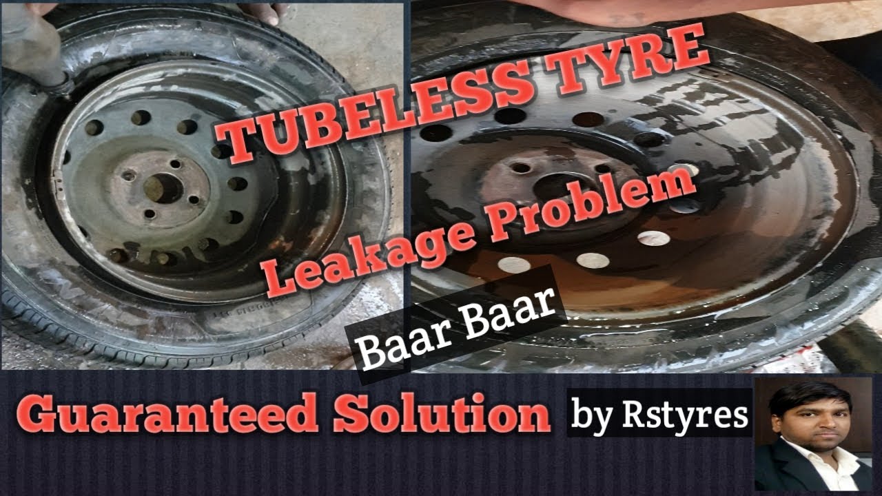Tubeless tyre air leakage problem | guaranteed solution | geniune review|tubeless tyre side leakage