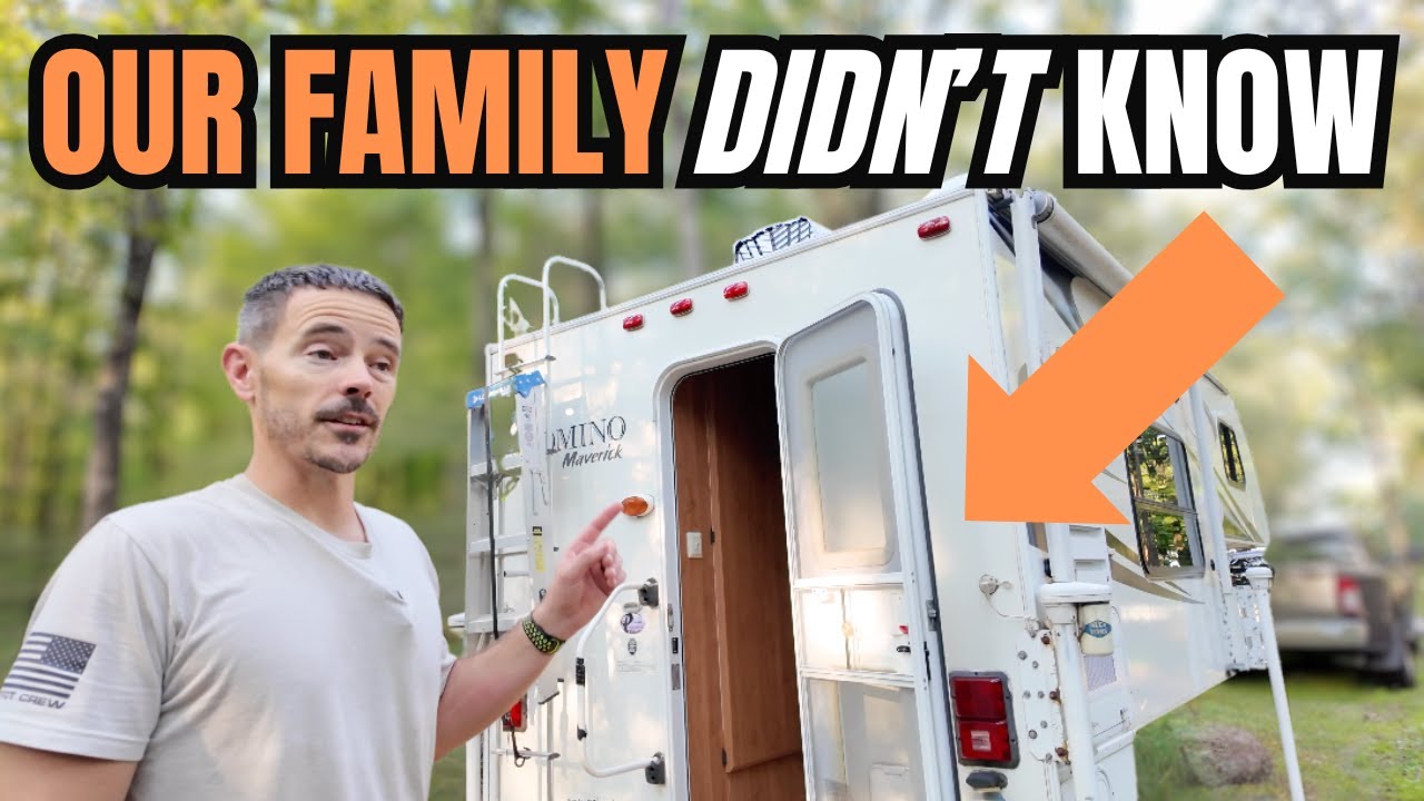 OFF-GRID IN THE TRUCK CAMPER!