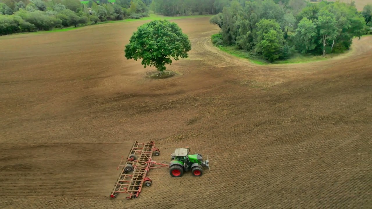 Fendt 936 mit Horsch Jocker in der Maisstoppel bearbeitung
