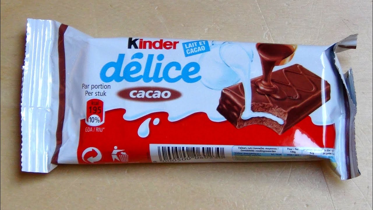 Kinder délice cacao [Kinder Chocolate Cake]