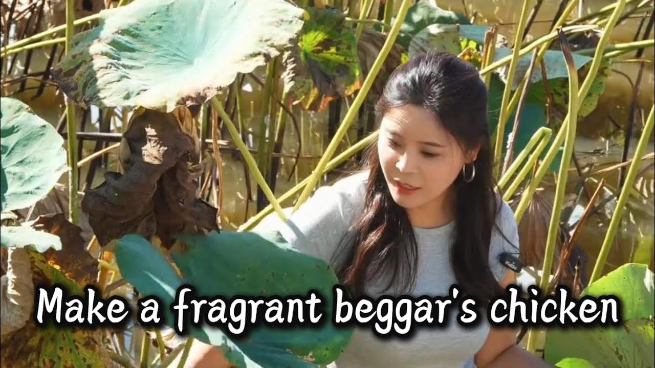 做香噴噴的叫花雞Make a fragrant beggar's chicken#food 