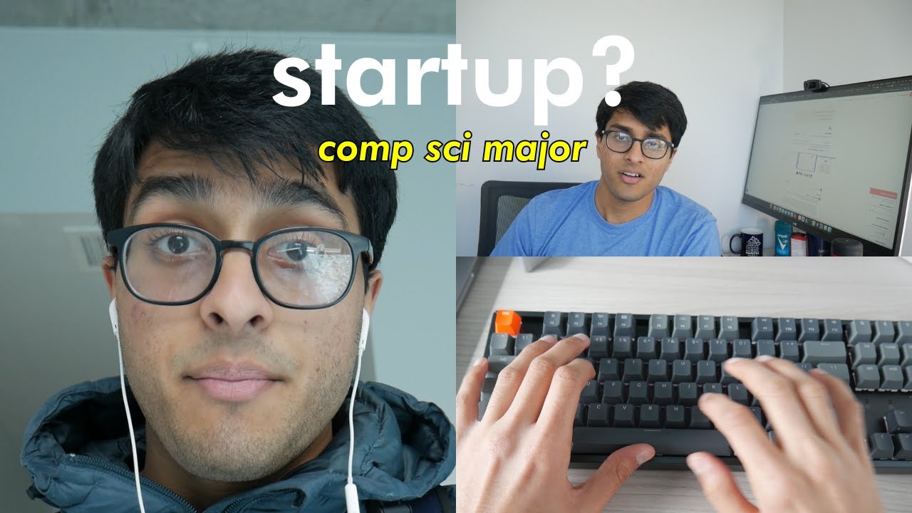 I'm Building A Startup? | Day In The Life Of A Computer Science Major