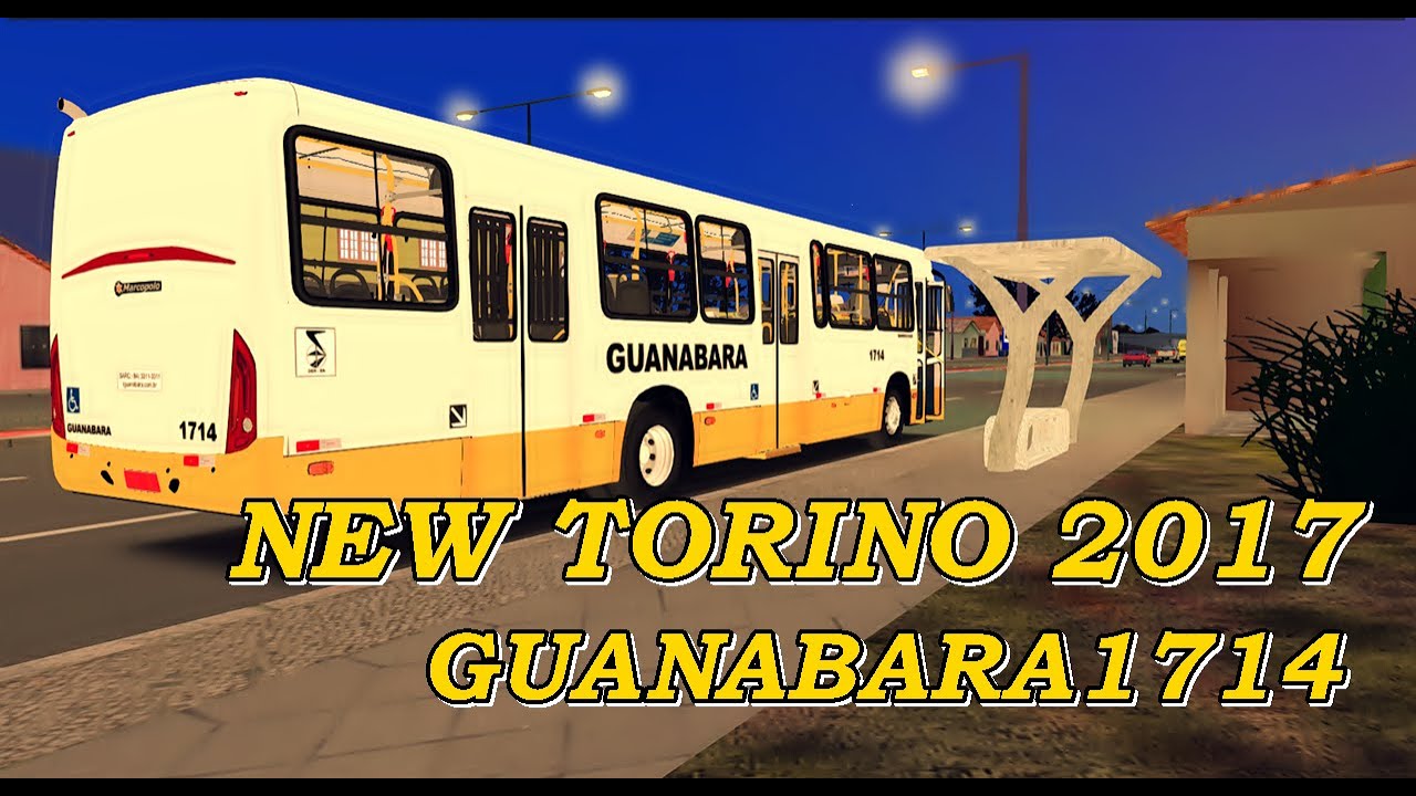 🔴#Omsi2  Marcopolo New Torino 2017 MB OF-1721 - GUANABARA 1714 - ZN NATAL FICTICIO L125