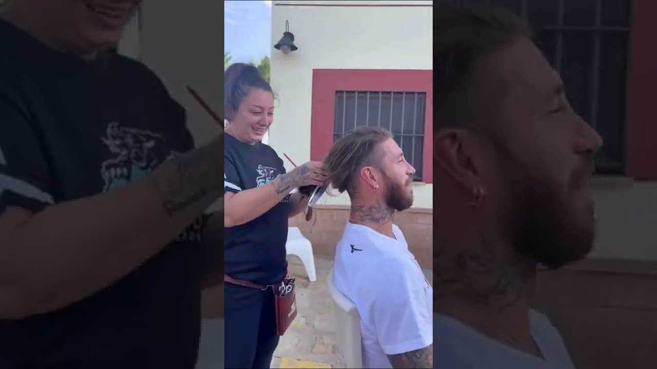 El impresionante cambio de look de Sergio Ramos