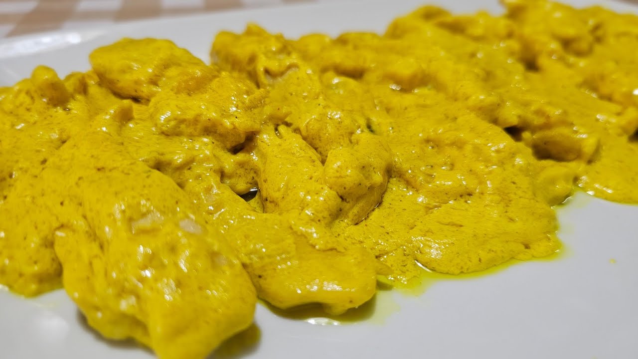 Deliziosi straccetti di pollo al curry 😉👌 
