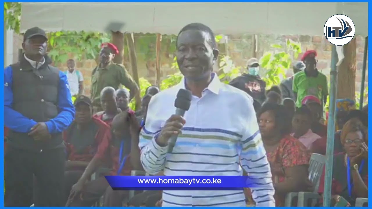Hon. Sir. Charles Ong'ondo: political unrest in Kasipul is about 2027,  2032 gubernatorial race;