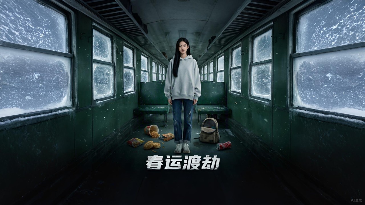 春運綠皮車驚現奇葩一家！強制換座搶食物，熊孩子貪吃吐血夭折，全家被拘大快人心✨《春運渡劫》#慣子如殺子 #綠皮車奇葩