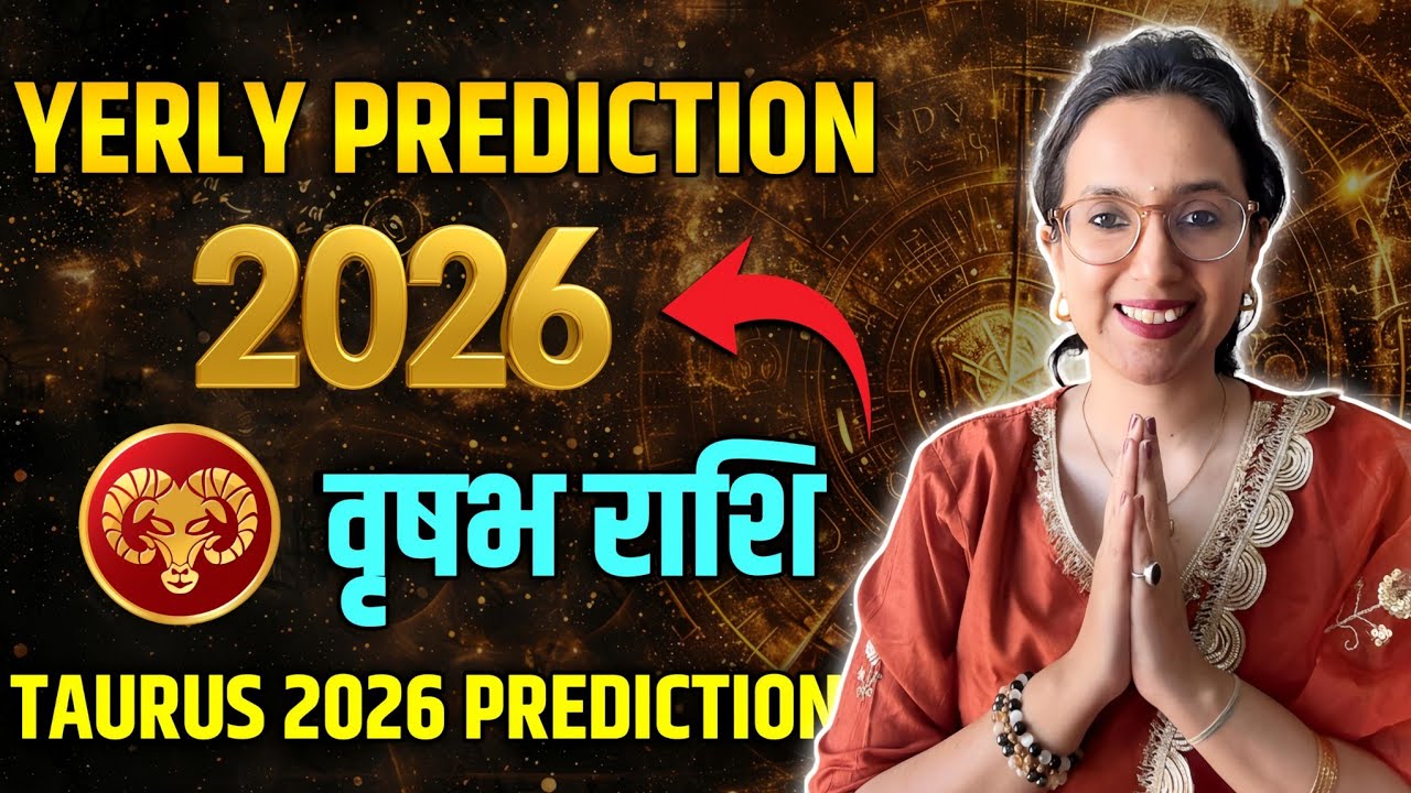 वृषभ राशिफल 2026 | Taurus 2026 Prediction | Kaisa Rahega ye saal? | वार्षिक Vrishabh Rashifal