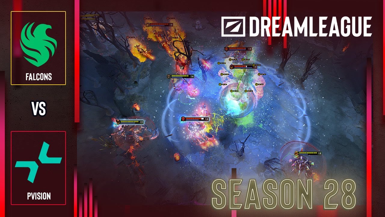 PVISION vs FALCONS - HIGHLIGHTS - DreamLeague S28