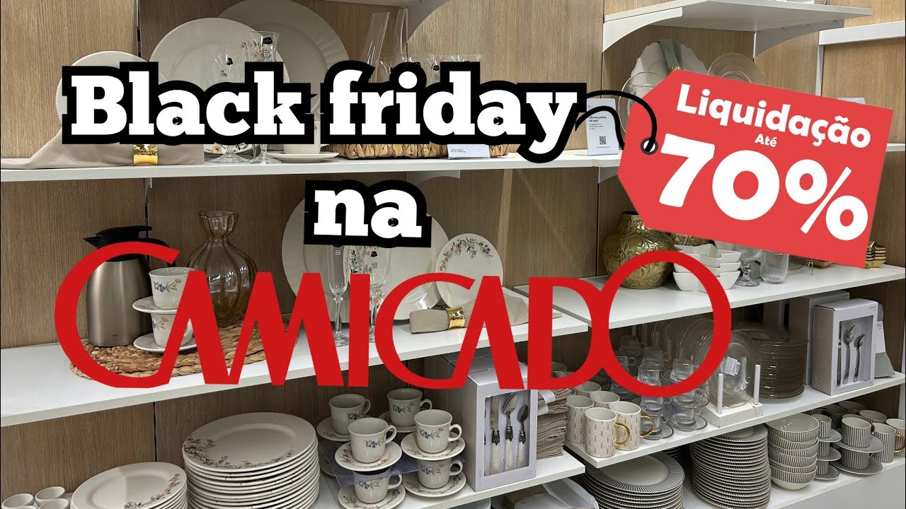 CHEGOU!!!  MUITAS NOVIDADES NA BLACK FRIDAY DA CAMICADO.