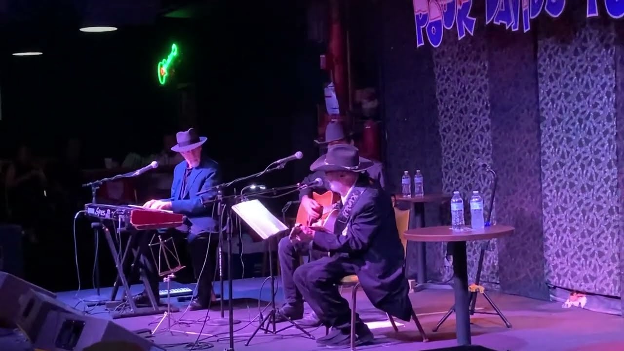 Kinky Friedman Sings Billy Joe Shaver Clip for Titus with Beeps (May 20, 2023 at Poor David's Pub)
