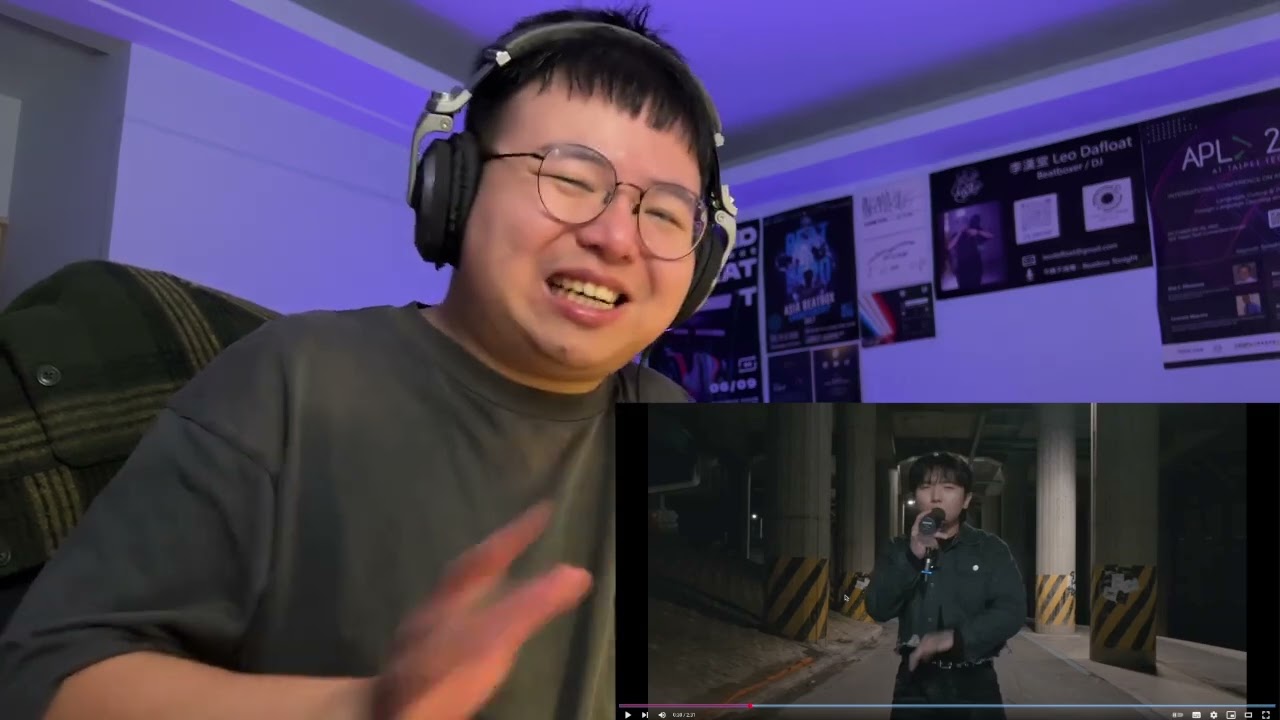 充滿 BEATBOX 力量的男人回來了🔥 這個 FLOW 可以聽上一整天 😍 Huckle - PULL UP (Official Video) (BEATBOX) REACTION