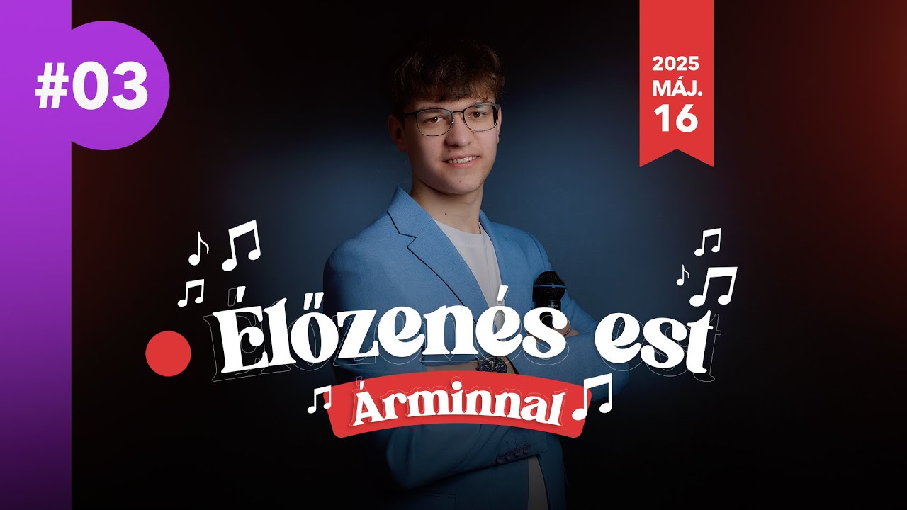Élőzenés Est Árminnal! LIVE 2025.05.16