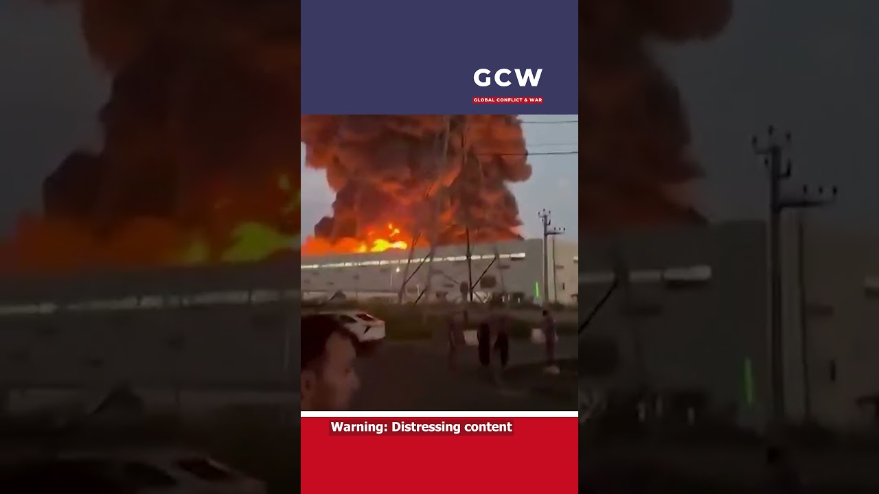 Massive Fire Erupts at Major Russian Logistics Warehouse Near St. Petersburg | GCW In Depth