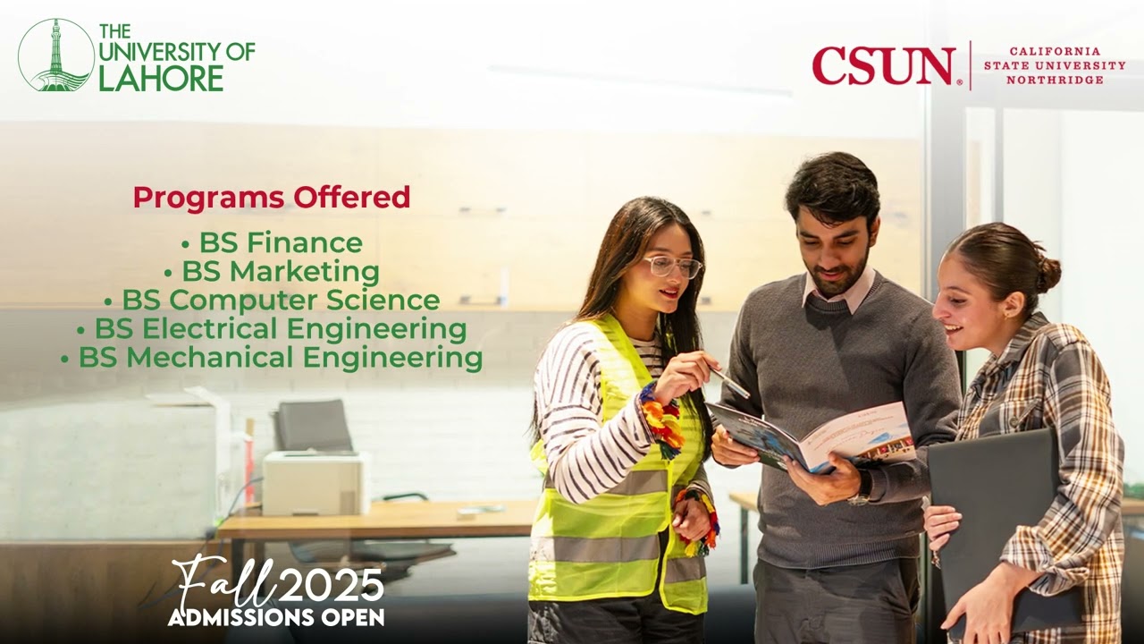UOL - CSUN Fall 2025, Admissions Open!