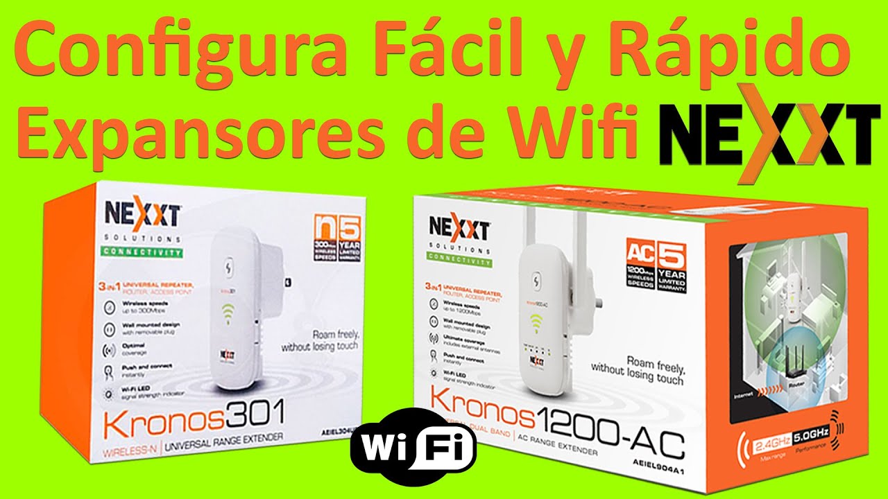 Configurar Kronos301 Nexxt  modo Repetidor 😛 desde tu móvil 📲 (aplica para Kronos1200-AC Argentina)