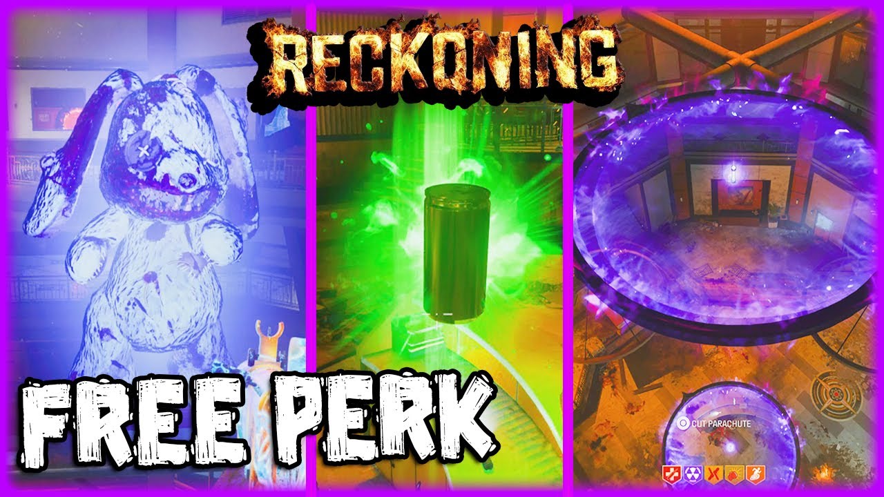 FREE PERK EASTER EGG RECKONING BO6 ZOMBIES